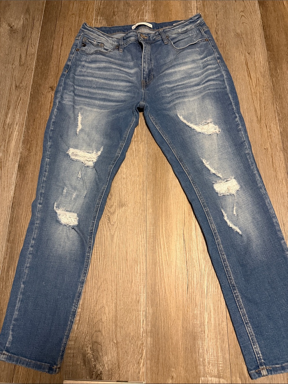 KanCan Distressed Light Blue Jeans